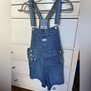 Levi Strauss Denim Vintage Overall shorts size S